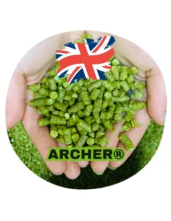 Archer® (UK) - Houblon en Pellets : Notes d'Agrumes et Pêche pour Bières Anglaises