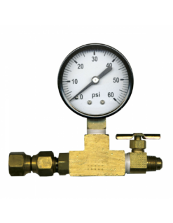 Soupape de Surpression Réglable (Spunding Valve) avec Manomètre 2 Bar pour Fûts Soda-Keg