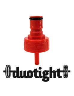 Bouchon de Carbonatation Rouge Type Ball Lock (PCO 1881) pour FermZilla et Bouteilles PET