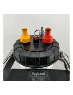 Bouchon de Carbonatation Rouge Type Ball Lock (PCO 1881) pour FermZilla et Bouteilles PET -AUTO BRASSEUR bouchon de carbonatation en plastique red ball lock x 635mm duotight 7