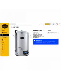 Brew Monk™ B40 Acier Inoxydable – Système de Brassage Connecté WIFI 30L -AUTO BRASSEUR brew monk b40 systeme de brassage wifi 11