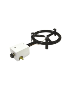 Brûleur à Gaz Naturel 30cm 7kW avec Dispositif Pare-flammes et Sécurité Thermocouple