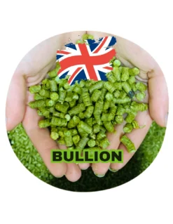 Bullion (UK) Hop Pellets – High Alpha Bittering Hops with Dark Fruit & Spice Notes