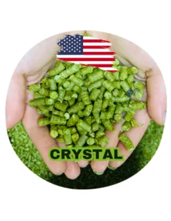 Crystal (US) Aroma Hops – Tangerine & Spicy Floral – Professional Brewing Pellets