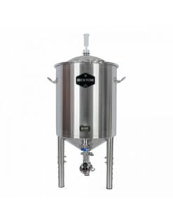 Cuve de Fermentation Conique 55L Brew Monk™ - Inox AISI 304 avec Raccords Tri-Clamp