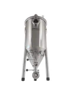 Conicus Pro 55L Stainless Steel Conical Fermenter – Pressure Rated with 3-Inch Sight Glass -AUTO BRASSEUR cuve de fermentation 55l en inox conicus pro 3