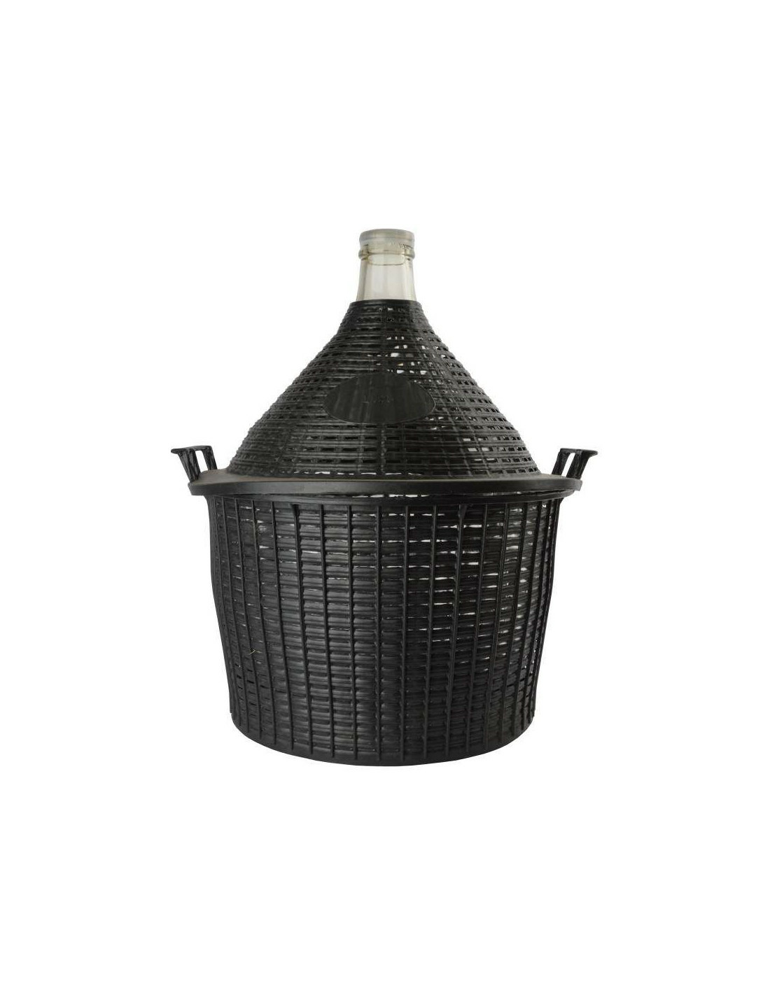 Dame-jeanne 25 Litres avec Panier – Bonbonne en Verre Goulot Normal pour Fermentation 1 Dame-jeanne 25 Litres avec Panier – Bonbonne en Verre Goulot Normal pour Fermentation