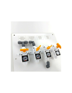 Duotight 8mm Inline Regulator with Integrated Pressure Gauge – Push-In Gas & Water Controller -AUTO BRASSEUR detendeur en ligne duotight inline avec manometre integre pour eau ou gaz 8mm 516 push in 3