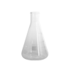 Erlenmeyer 2000ml en Verre Borosilicate – Flacon Gradué Résistant pour Starter de Levure