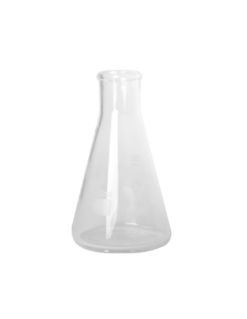 Erlenmeyer 250ml en Verre Borosilicate – Fiole Graduée Résistante à la Chaleur pour Starter de Levure