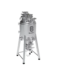 BrewBuilt® X3 Fermenteur Conique Isolé 26 L – Acier Inox Miroir Double Enveloppe & Pression