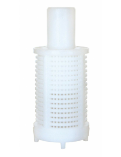 Filtre D'aspiration Corbeille Plastique Blanche et Noire – Crépine 20mm pour Pompe et Arrosage