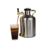 GrowlerWerks UKeg 64 Acier Inoxydable – Growler Pressurisé avec Robinet et Manomètre (1,9 L)