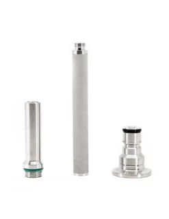 Kit de Carbonatation TC34mm avec Pierre 120mm et Raccord Ball Lock pour Unitank