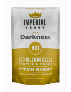 Imperial Yeast Darkness A10 – Levure Liquide pour Stout et Bières Brunes (Sachet Pitch Right)