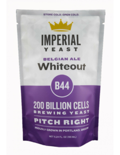 Imperial Yeast Whiteout B44 – Levure Liquide pour Witbier et Bières Belges