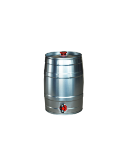 Mini Fût à Pression 5L Noir – Système avec Robinet Rétractable et Valve Pression