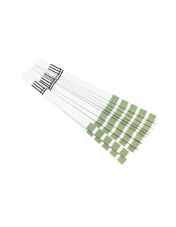 10 Bandelettes Test Dureté de l'Eau – Kit d'Analyse Rapide Graduation 0-25°dH