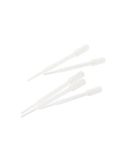 Pipettes Graduées en Plastique 3ml - Lot de 5 Pièces pour Mesure Précise