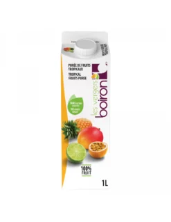 Boiron Purée de Fruits Tropicaux 1L – Mélange Exotique Naturel Ingrédient de Brassage