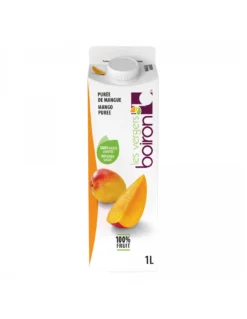Boiron Purée de Mangue 100% Fruits 1L – Ingrédient de Brassage Premium pour Bières et Cocktails