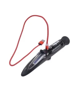 Réfractomètre LED Sabre Kegland - Triple Échelle, Rechargeable et Résistant à l'Eau -AUTO BRASSEUR refractometre led sabre trois echelles kegland 2