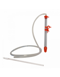 Transvaseur Automatique Brewferm Flow'in Mini 35cm – Siphon Anti-Goutte avec Filtre et Tige de Remplissage